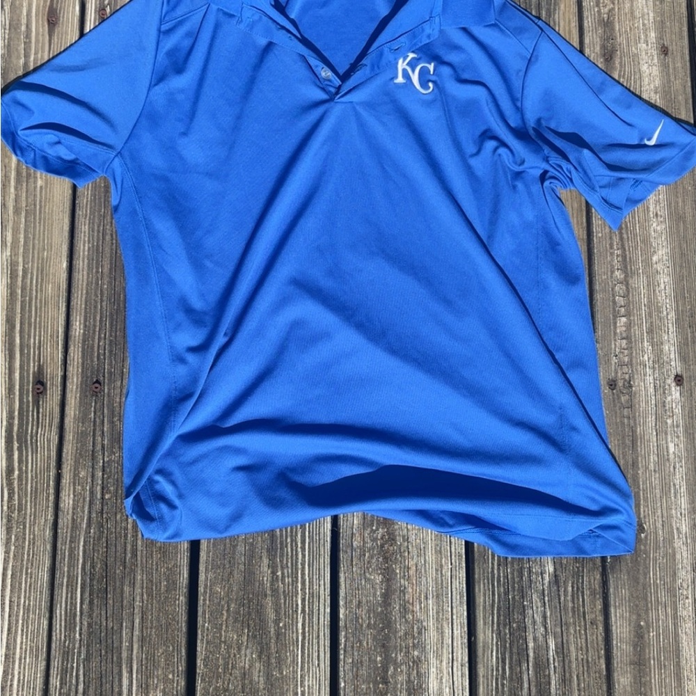Nike Blue Kansas City RoyalsPerformance Polo Shirt